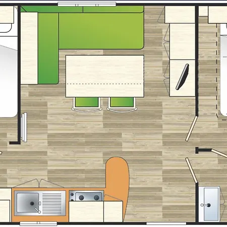 Feriehus Le Muscat - Pour 5 - Tv - Clim *